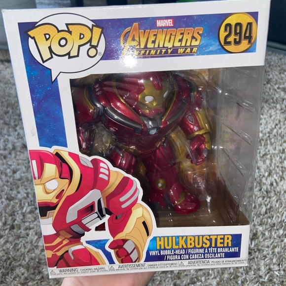Pop Funko Hulkbuster Avengers Infinity War 294